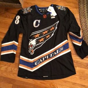 Washington Capitals Alex Ovechkin Reverse Retro NHL Adidas Hockey Jersey Size 50